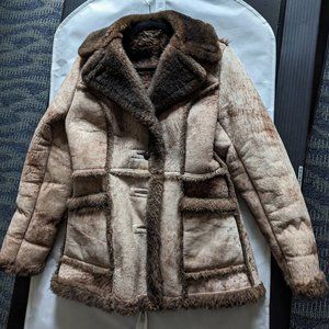 The leather shop Brown size 12 coat